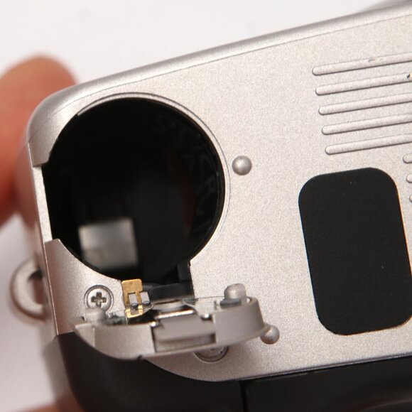 Vintage Canon Sure Shot 150 Zoom S Camera 35mm Retro Lomography Silver Flash Cas - Picture 8 of 12